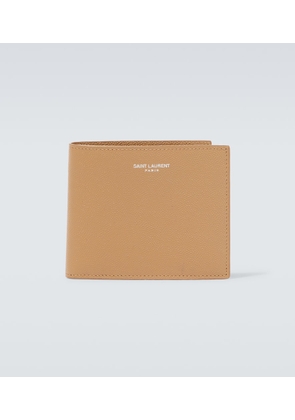 Saint Laurent East/West leather wallet