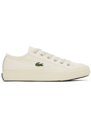 Lacoste Off-White Backcourt Sneakers