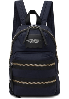 Marc Jacobs Navy 'The Biker Nylon' Medium Backpack