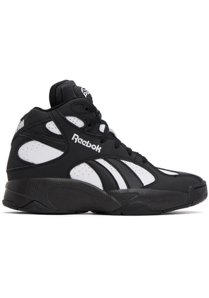 Reebok Classics Black & White 'Above The Rim' Pump Vertical Sneakers