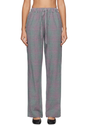 Caro Editions Green & Pink Hannah Trousers