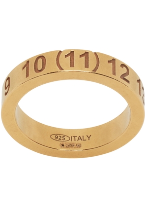 Maison Margiela Gold Numerical Ring