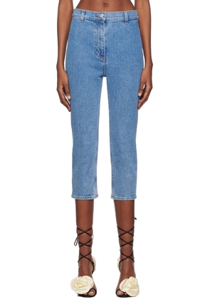 Magda Butrym Blue Slim-Fit Jeans