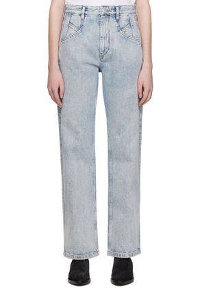 Isabel Marant Blue Nadege Jeans