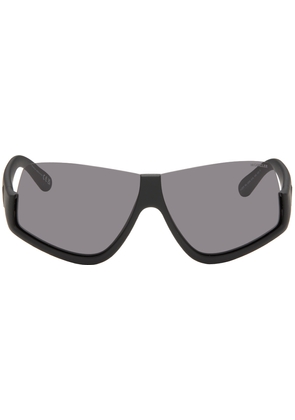 Moncler Black Vyzer Sunglasses