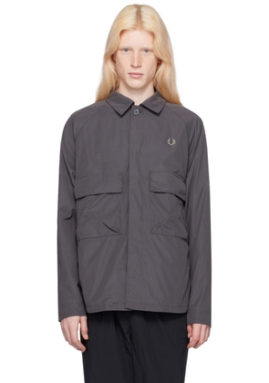 Fred Perry Gray Utility Jacket