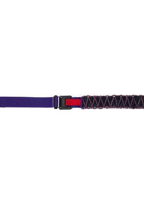 kolor Navy Braided Belt