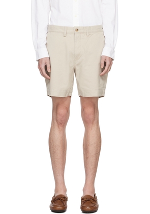 Polo Ralph Lauren Beige Four-Pocket Shorts
