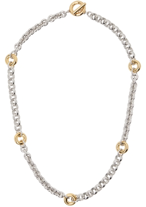 Laura Lombardi Silver & Gold Fillia Necklace