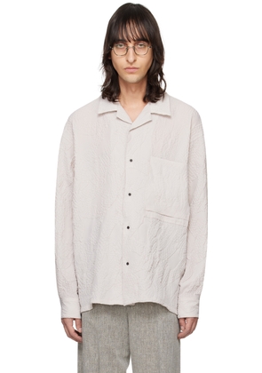 KOZABURO Off-White Button Shirt