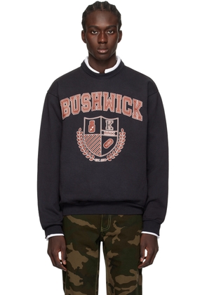 K.NGSLEY Black 'BUSHWICK' Sweatshirt