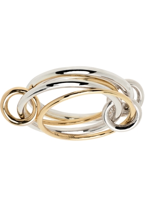 Spinelli Kilcollin Silver & Gold Pisces Ring