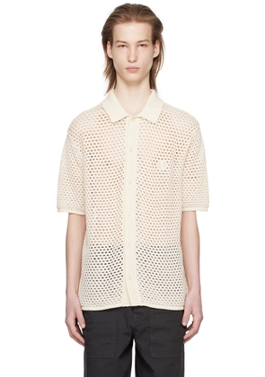 Fred Perry Off-White Buttoned Shirt