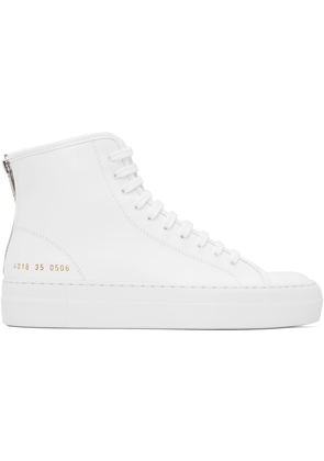 Common Projects White Tournament Super High Sneakers