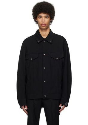 N.Hoolywood Black Buttoned Jacket