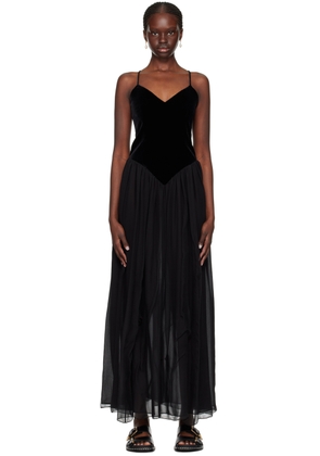 Chloé Black Evening Maxi Dress