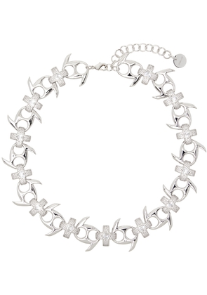 JIWINAIA Silver Cross Necklace