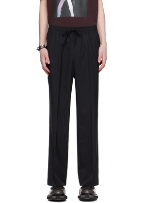 UNDERCOVER Black Drawstring Trousers