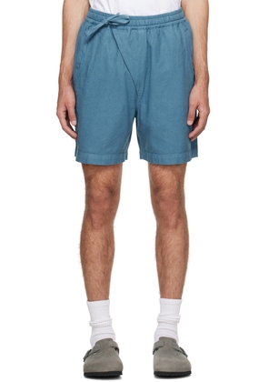 Maharishi Blue Asym Shorts