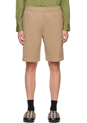 Burberry Tan Cotton Shorts