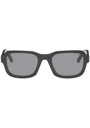Moncler Black Rectangular Sunglasses