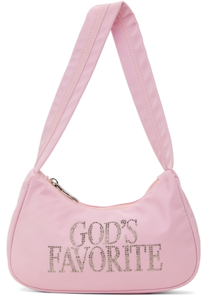 Praying Pink 'God's Favorite' Rhinestone Bag