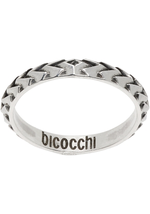 Emanuele Bicocchi Silver Arrow Band Ring