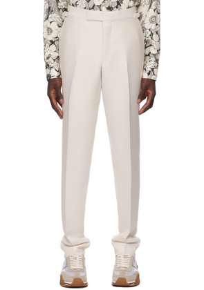 TOM FORD Off-White Techno Trousers