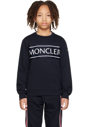 Moncler Enfant Kids Navy Printed Sweatshirt