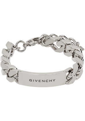 Givenchy Silver ID Bracelet