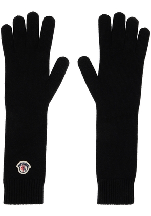 Moncler Black Patch Gloves