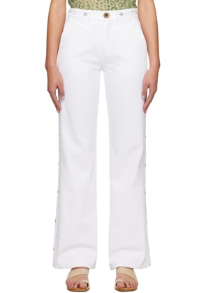 Wales Bonner White Heritage Jeans