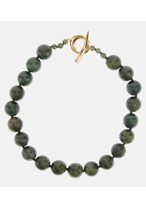 Sophie Buhai Boule Medium beaded jade necklace