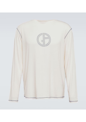Giorgio Armani Logo jersey T-shirt