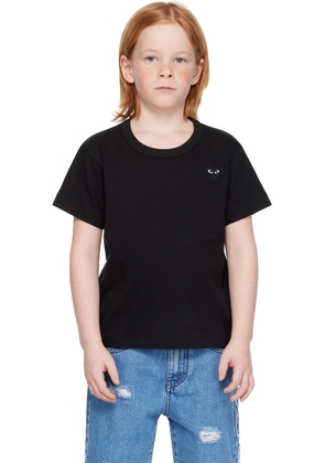 COMME des GARÇONS PLAY Kids Black Heart T-Shirt