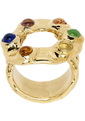 Mondo Mondo Gold Halo Ring