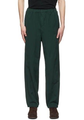 UNDERCOVER Green Polyester Trousers