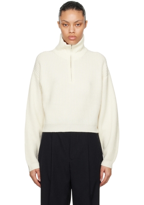 arch4 White Millie Cashmere Sweater