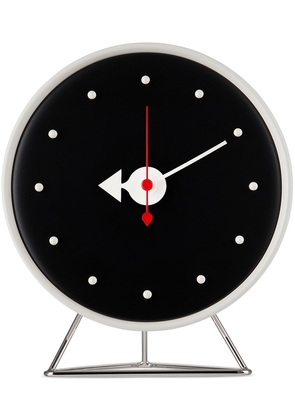 Vitra White & Black Cone Clock