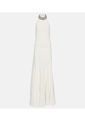 Stella McCartney Bridal embellished halterneck gown