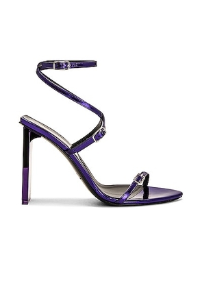 Arielle Baron Cattiva 95 Heel in Blue Violet Metallic - Purple. Size 38 (also in ).