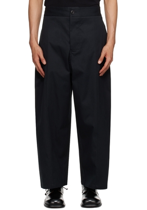 SAGE NATION Black Cropped Trousers