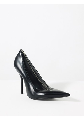 Balenciaga - Knife Shoe Leather Clutch - Womens - Black - ONE SIZE