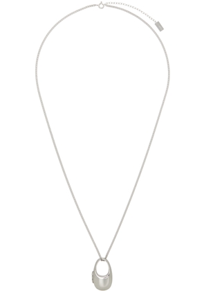 Coperni Silver Locket Necklace