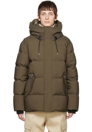 MACKAGE Khaki Quilted Down Coat