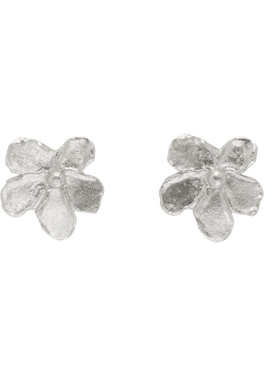 ELHANATI Silver Conie Vallese Edition Jardín Small Flower Earrings
