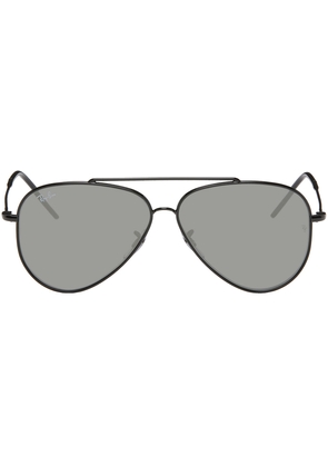 Ray-Ban Black Aviator Reverse Sunglasses
