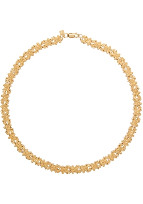 Veneda Carter SSENSE Exclusive Gold VC041 Signature Bear Chain Necklace