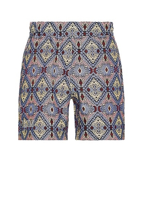 Pleasures Coffer Shorts in Blue - Blue. Size S (also in ).
