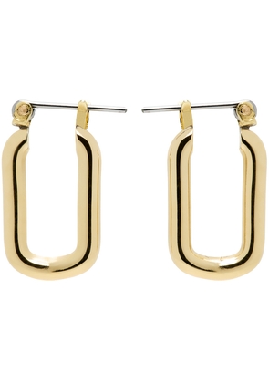 Laura Lombardi Gold Cresca Hoop Earrings